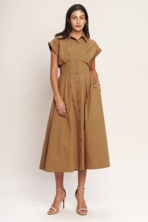 love-you-more-woven-midi-dress-flying-tomato-Sophia's StyleDRESSES-1