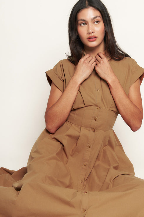 love-you-more-woven-midi-dress-flying-tomato-Sophia's Style-4