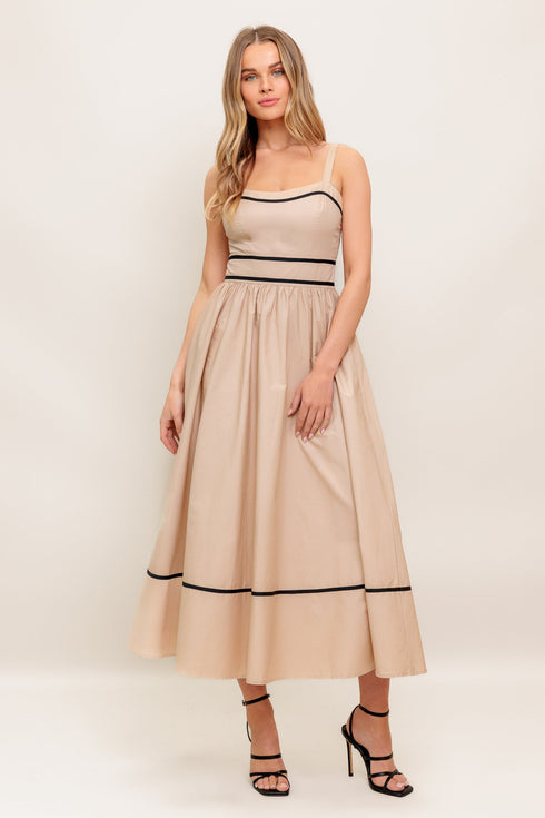 quiet-luxe-strap-woven-midi-dress Flying Tomato-Sophia's Style-5