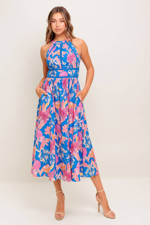 sun-kissed-flower-woven-midi-dress Flying Tomato-Sophia's Style-4