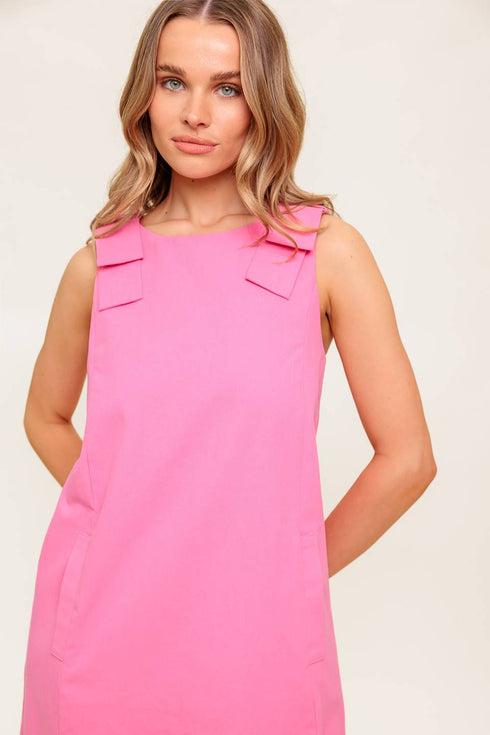 in-my-dreams-pink-woven-mini-dress Flying Tomato-Sophia's Style-5