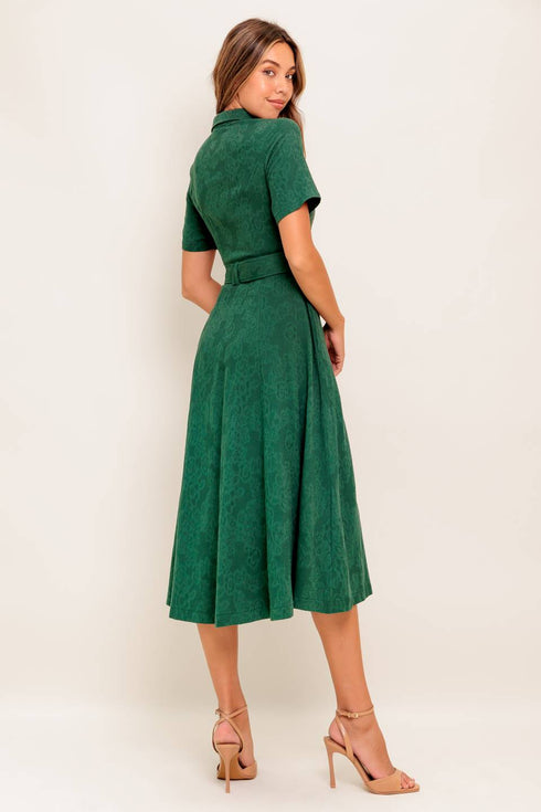 emerald-code-jacquard-woven-midi-dress Flying Tomato-Sophia's Style-6