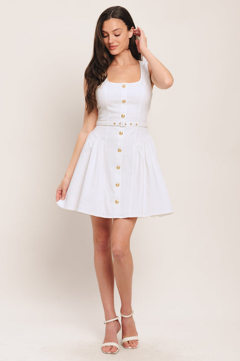 golden-milk-woven-mini-dress-sophias-style-2