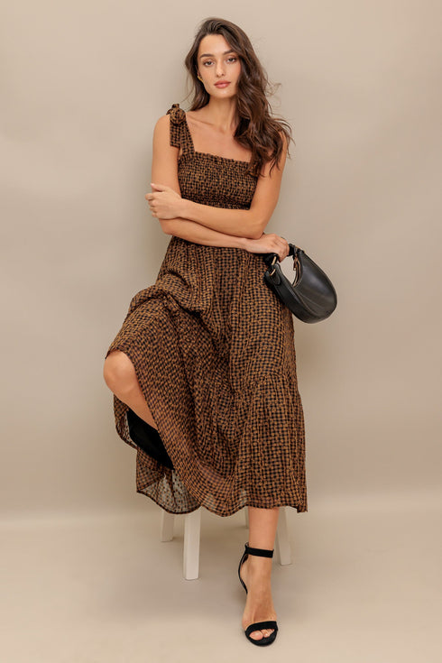 checked-daydream-woven-midi-dress Flying Tomato-Sophia's StyleDRESSES-1