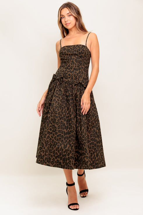 walk-soft-strike-strong-leopard-woven-midi-dress Flying Tomato-Sophia's StyleDRESSES-1