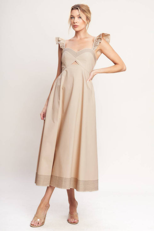 beautifully-unexpected-woven-midi-dress-flying-tomato-Sophia's Style-10