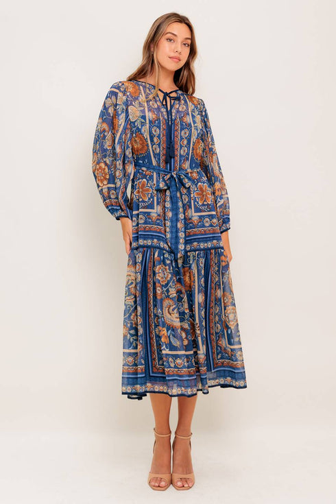 bohemian-tapestry-woven-midi-dress Flying Tomato-Sophia's Style-5