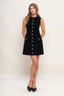 PARTY PERFECT VELVET MINI DRESS