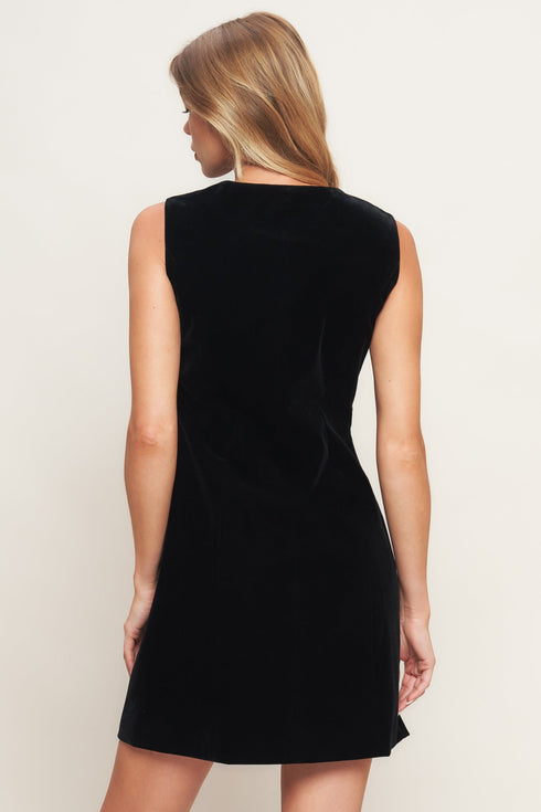 PARTY PERFECT VELVET MINI DRESS