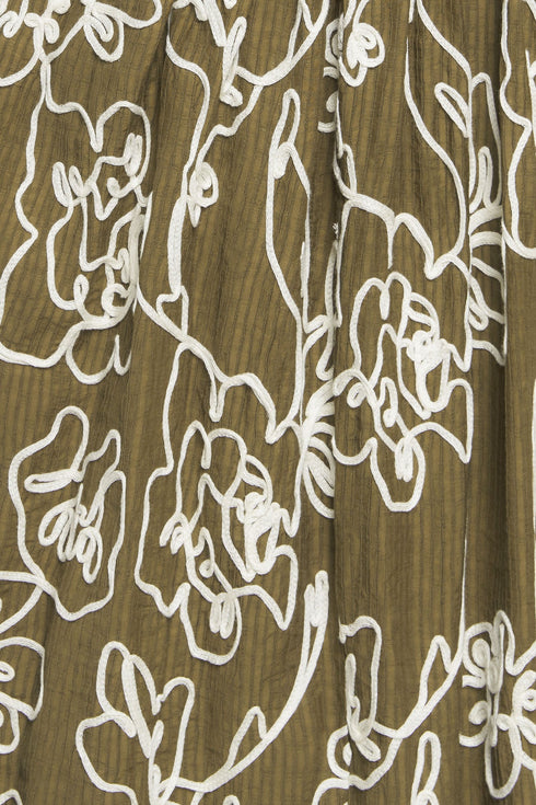 botanical-outline-woven-mini-dress Sophia's Style-6