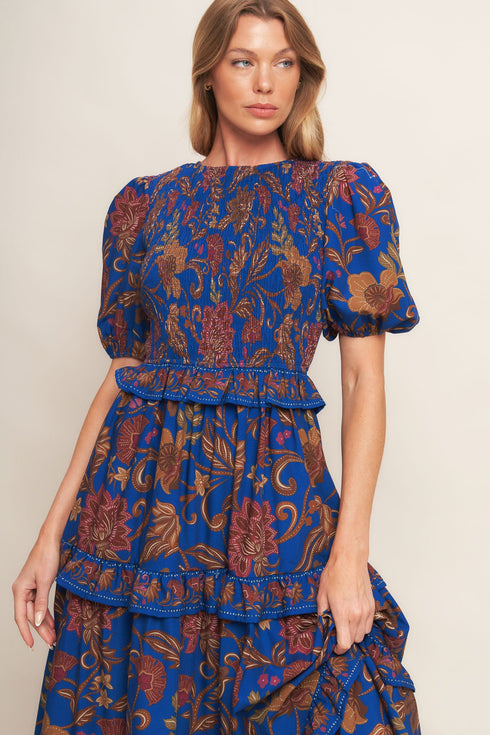 bohemian-navy-floral-woven-midi-dress Sophia's Style-6