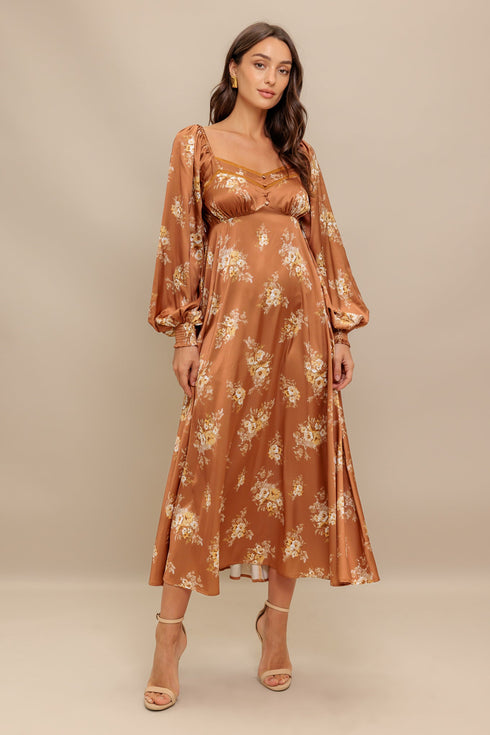 caramel-sunset-woven-midi-dress Flying Tomato-Sophia's Style-7