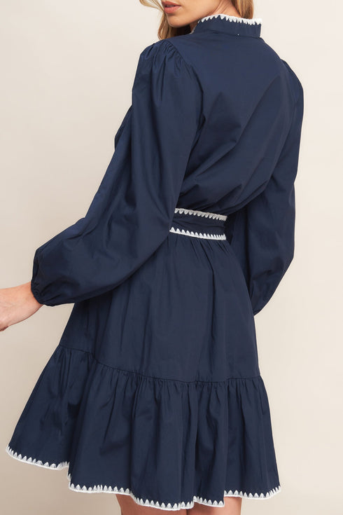 urban-noir-navy-woven-mini-dress Sophia's Style-6