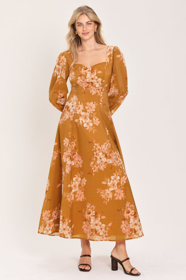 golden-blossom-woven-ankle-dress-1-flying-tomato-sophias-styleDRESSES-1