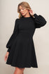 black-swan-heavy-knit-mini-dress Sophia's StyleDRESSES-1
