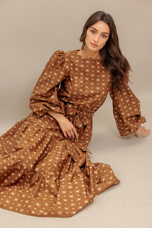 cinnamon-waltz-woven-midi-dress Flying Tomato-Sophia's Style-4