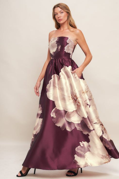 luxe-peony-woven-maxi-dress-1 Flying Tomato - Sophia's Style-3