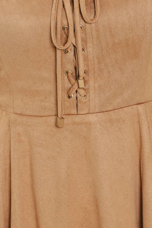 desert-lace-camel-faux-suede-lace-up-mini-dress-flying-tomato-sophias-style-7