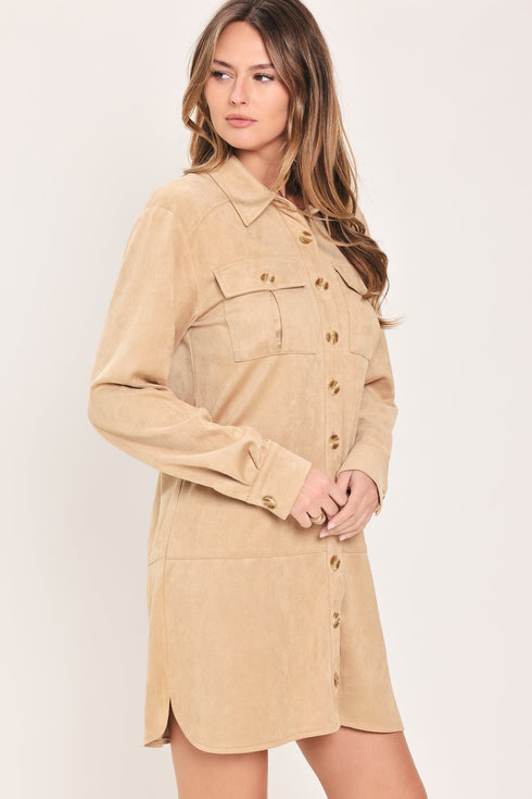 sand-safari-sand-faux-suede-belted-shirt-mini-dress-flying-tomato-sophias-style-5