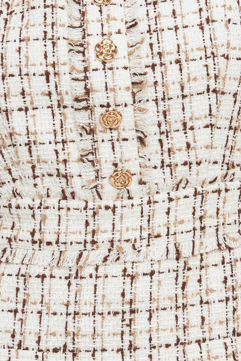 golden-grid-luxe-tweed-mini-dress Sophia's Style-8