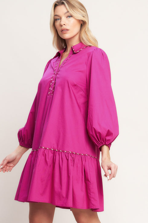 pretty-much-perfect-woven-mini-dress-flying-tomato-Sophia's Style-5