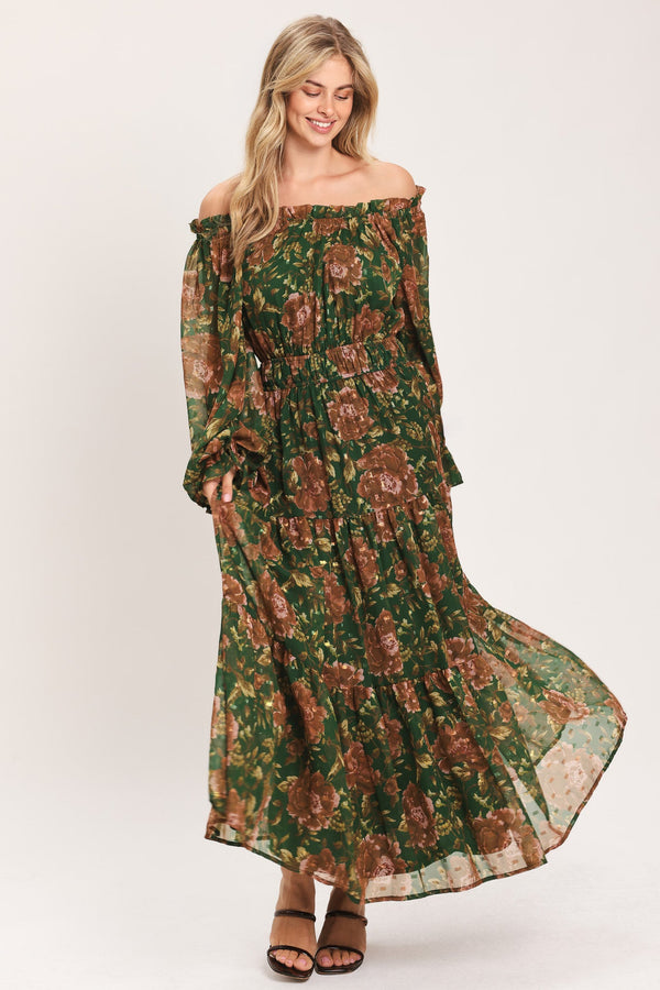 terracotta-trail-woven-midi-dress-2-flying-tomato-sophias-styleDRESSES-1