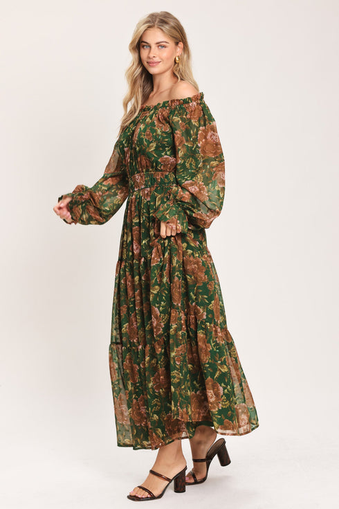 terracotta-trail-woven-midi-dress-2-flying-tomato-sophias-style-5