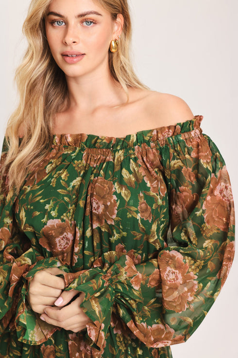 terracotta-trail-woven-midi-dress-2-flying-tomato-sophias-style-2