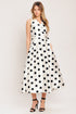 cafe-noir-polka-woven-midi-dress-sophias-styleDRESSES-1
