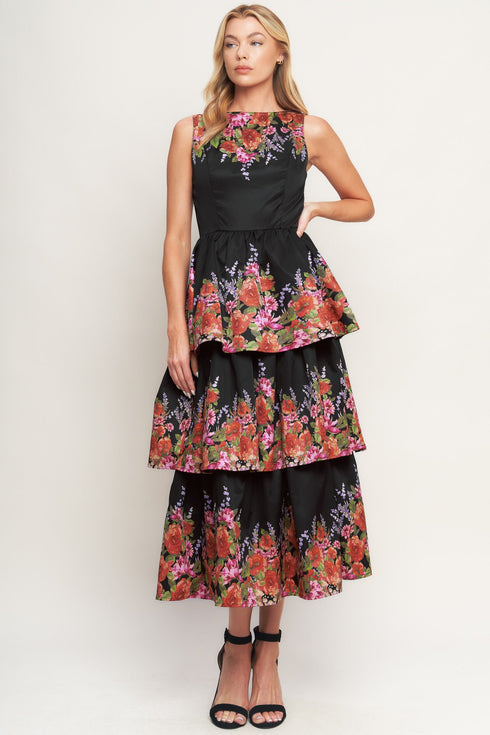 the-botanical-ballgown-woven-midi-dress Flying Tomato - Sophia's Style-5