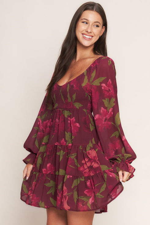 bloom-rhapsody-woven-mini-dress-1 Flying Tomato - Sophia's Style-3