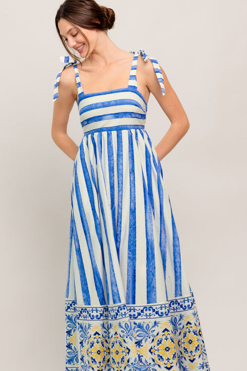 blue-horizon-beauty-woven-midi-dress-flying-tomato-Sophia's Style-4