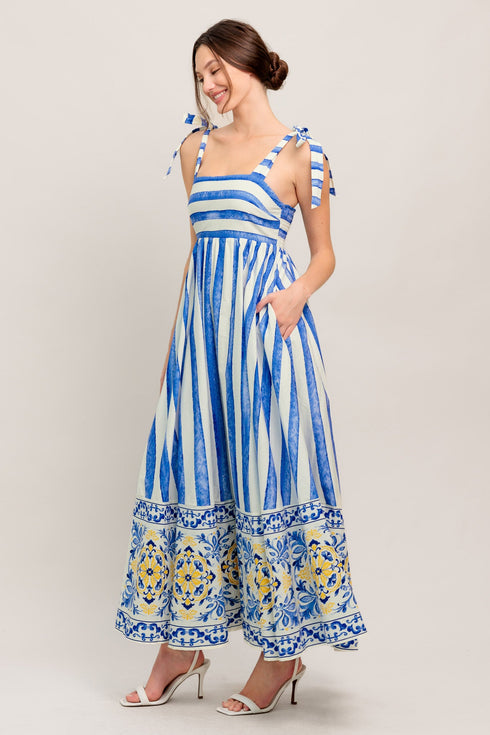 blue-horizon-beauty-woven-midi-dress-flying-tomato-Sophia's Style-3
