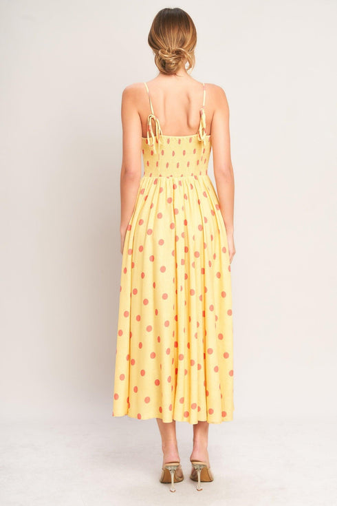 golden-summer-polka-woven-midi-dress-flying-tomato-sophias-style-3