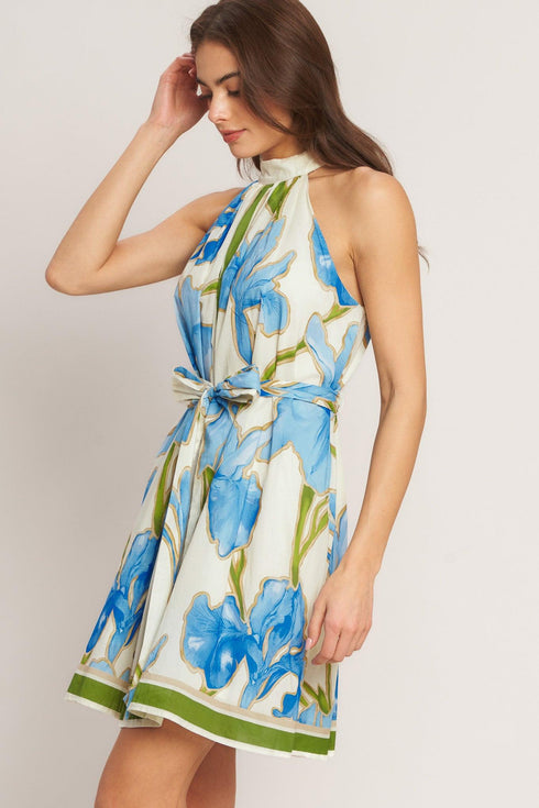 azure-bloom-halter-woven-mini-dress-flying-tomato-sophias-style-6