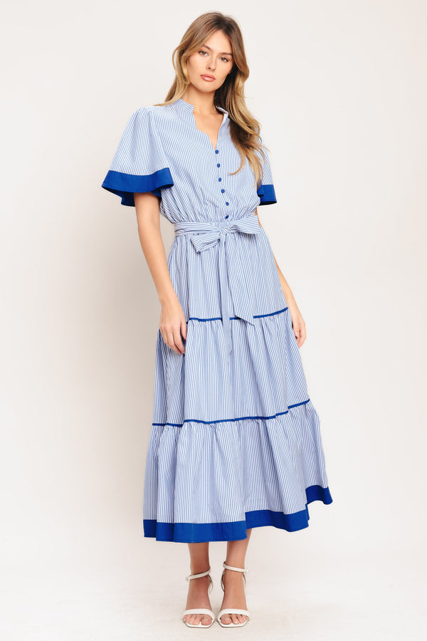 paris-morning-blue-woven-midi-dress-sophias-styleDRESSES-1