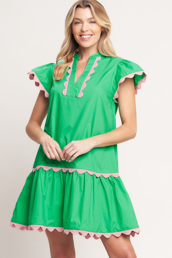 pretty-in-green-woven-mini-dress-sophias-styleDRESSES-1