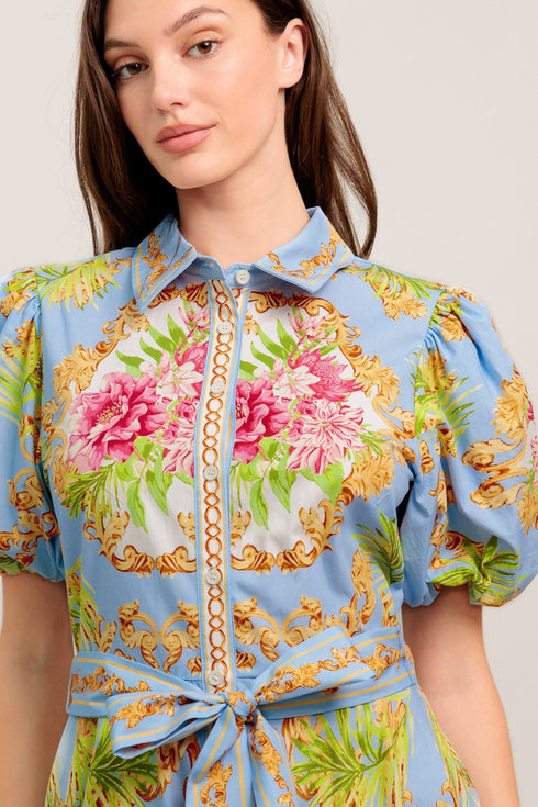 blue-palace-woven-midi-dress-flying-tomato-Sophia's Style-4