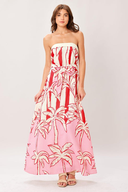 palm-kiss-sunset-woven-ankle-dress-flying-tomato-sophias-styleDRESSES-1
