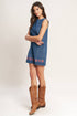 artisan-inspired-denim-mini-shift-dress-flying-tomato-Sophia's Style-2