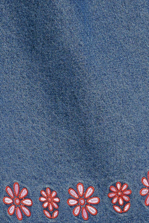 artisan-inspired-denim-mini-shift-dress-flying-tomato-Sophia's Style-6