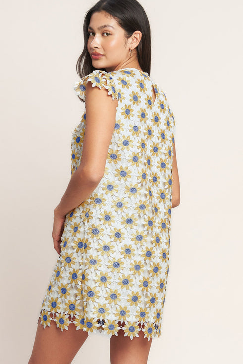 little-ray-of-joy-woven-lace-mini-shift-dress-flying-tomato-Sophia's Style-2