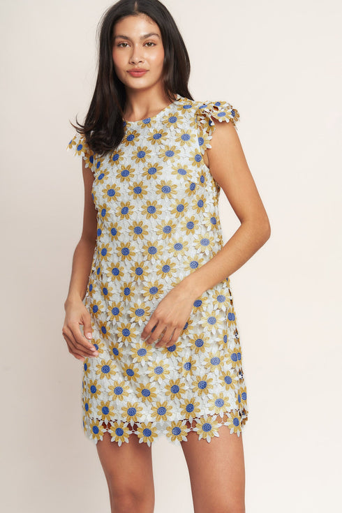 little-ray-of-joy-woven-lace-mini-shift-dress-flying-tomato-Sophia's Style-3