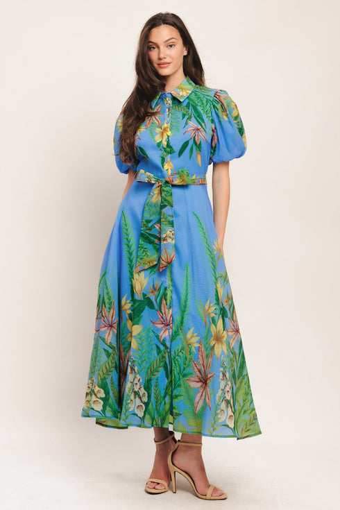 palm-serenade-blue-woven-midi-dress-sophias-style-3