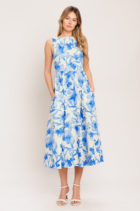 porcelain-floral-woven-midi-dress-sophias-styleDRESSES-1