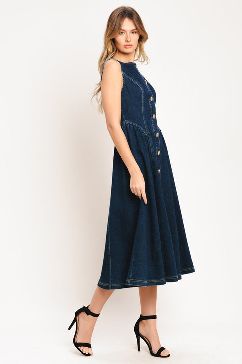 effortless-polish-denim-midi-dress-sophias-style-4