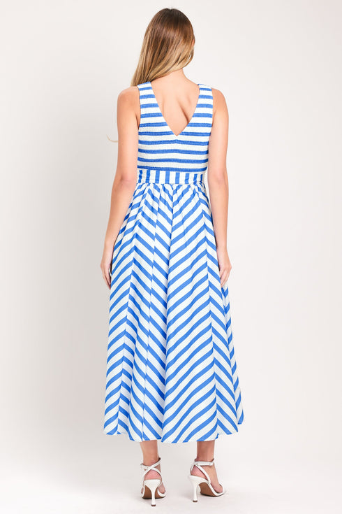 blue-serena-woven-midi-dress-sophias-style-2