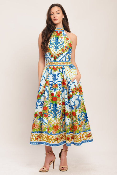 ceramic-flora-woven-midi-dress-sophias-styleDRESSES-1