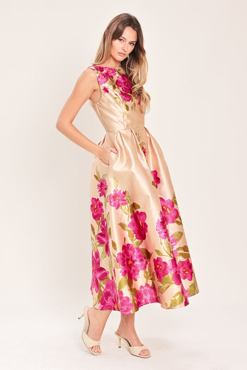 soft-satin-floral-woven-midi-dress-sophias-style-4