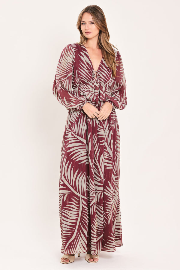 merlot-leaves-in-motion-woven-maxi-dress-flying-tomato-sophias-styleDRESSES-1